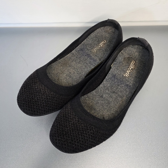 Allbirds Tree Breezers Ballet Flats – Women’s Size 6.5 – Heathered Black - Picture 1 of 8